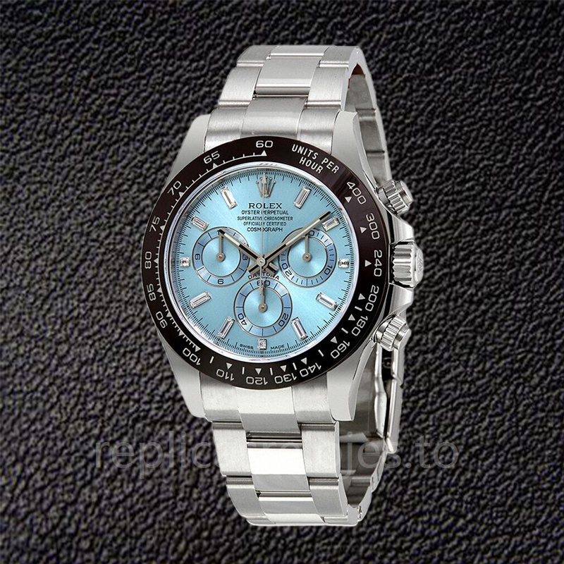 Rolex Daytona de los hombres 116506IBLDO Pulsera Esfera azul hielo - Imagen 2