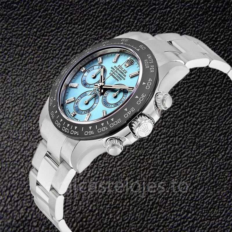 Rolex Daytona de los hombres 116506IBLDO Pulsera Esfera azul hielo - Imagen 3