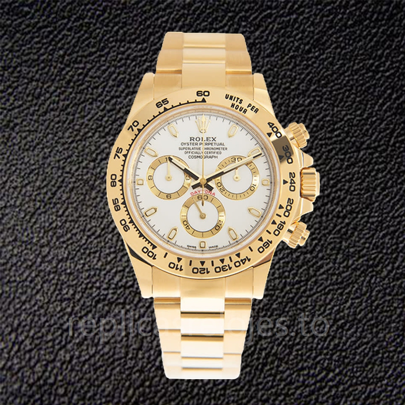 Rolex Daytona de los hombres 116508WSO Esfera blanca Automático Pulsera - Imagen 2