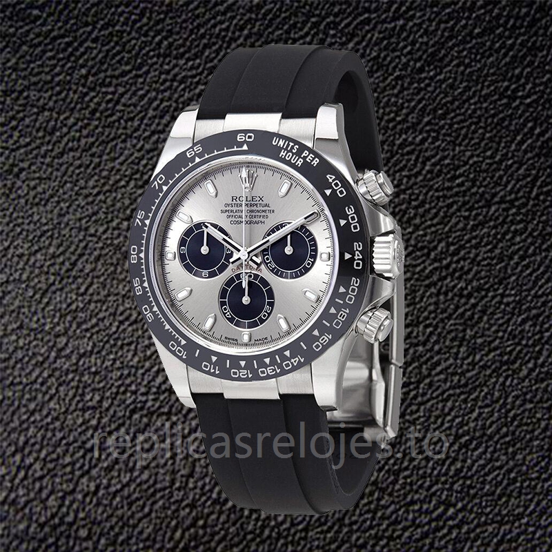 Rolex Daytona 116519LN de los hombres Tono plateado 40mm - Imagen 2