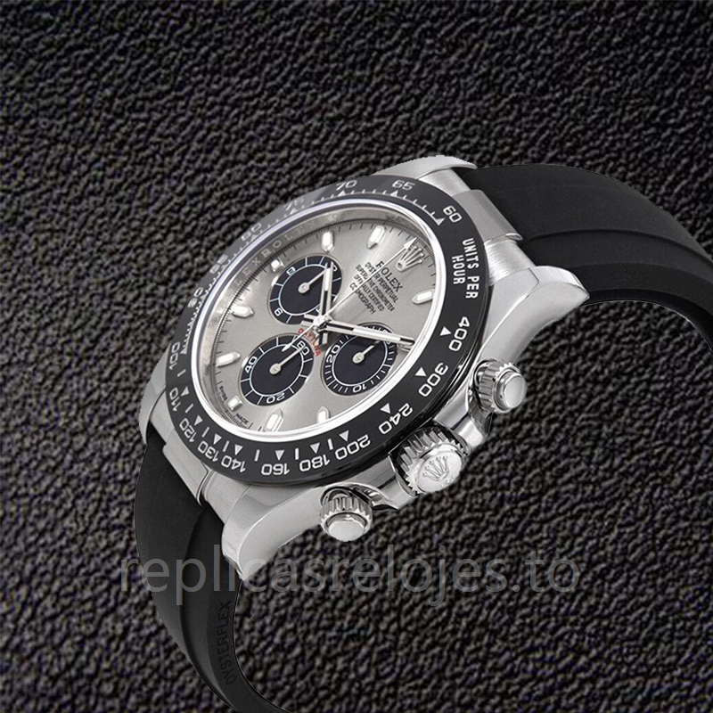 Rolex Daytona 116519LN de los hombres Tono plateado 40mm - Imagen 3