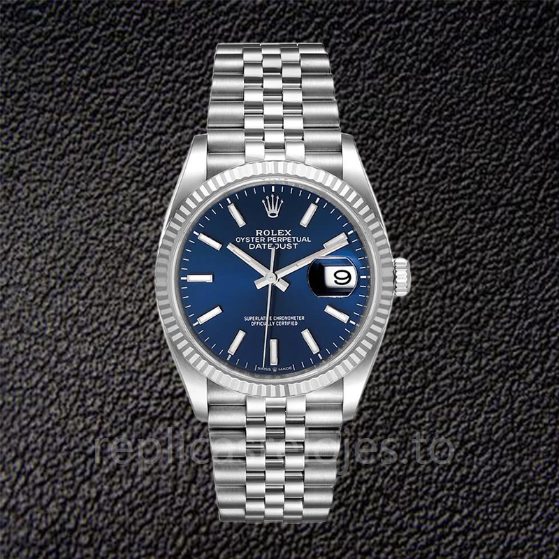 Rolex Datejust de los hombres 126234BLSJ Automático Esfera azul - Imagen 2