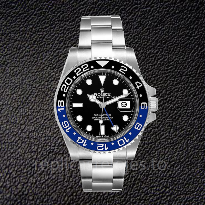 Rolex Gmt-Master Ii de los hombres 126710BKBLSO 40mm Tono plateado Oysterlock - Imagen 2