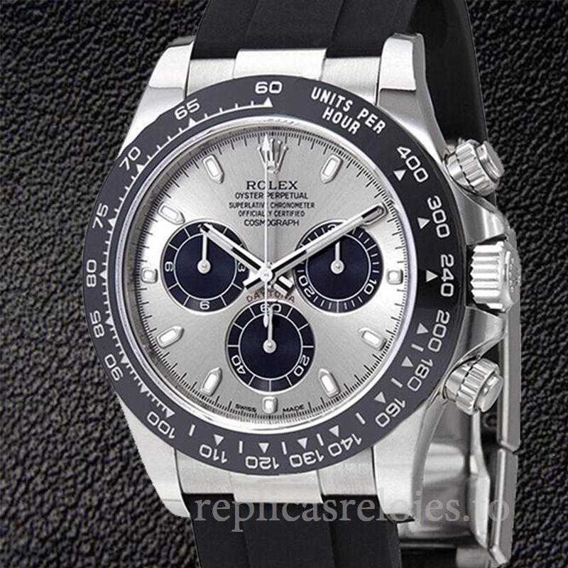 Rolex Daytona 116519LN de los hombres Tono plateado 40mm