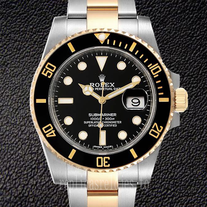Rolex Submariner 116613-LN-97203 De Los Hombres 40mm Pulsera De Ostras