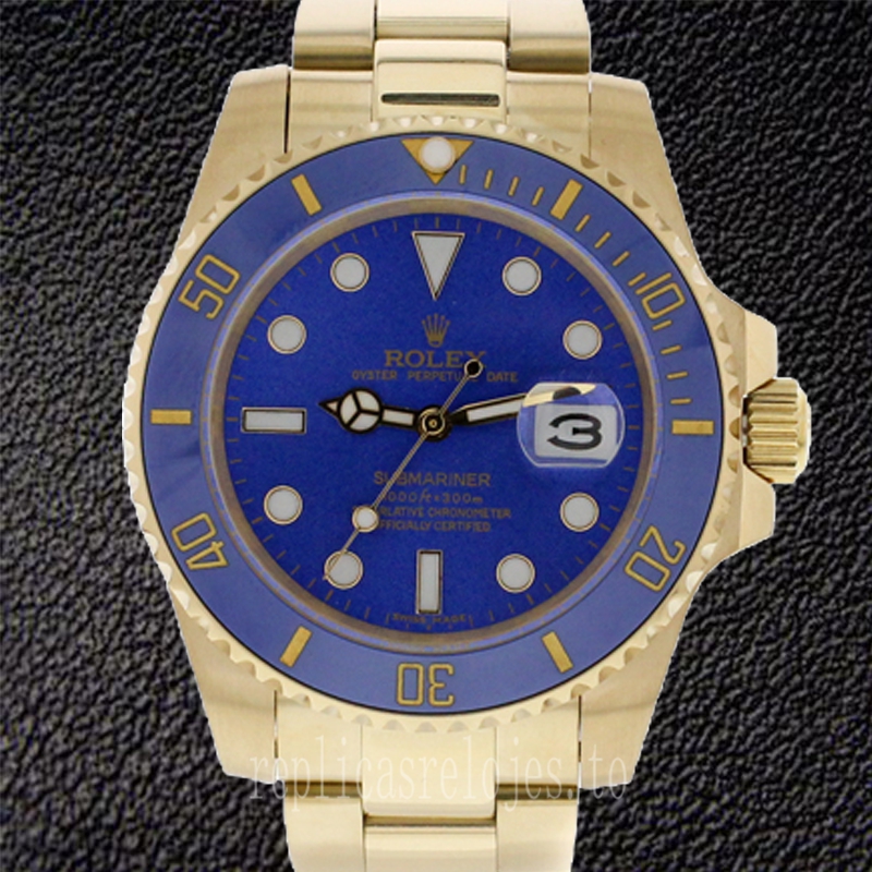 Rolex Submariner De Los Hombres 116618LB 40mm Pulsera De Ostras