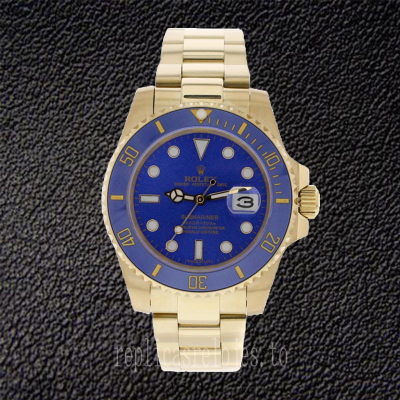Rolex Submariner De Los Hombres 116618LB 40mm Pulsera De Ostras - Imagen 2