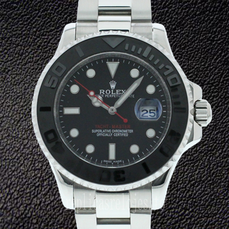 Rolex Yacht-master 116622BKSO De Los Hombres 40mm Esfera Negra