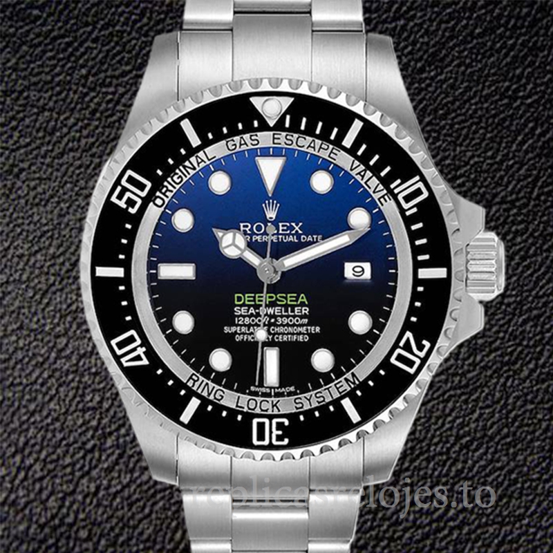 Rolex Sea-Dweller 116660BLSO de los hombres Automático IDeep esfera azul
