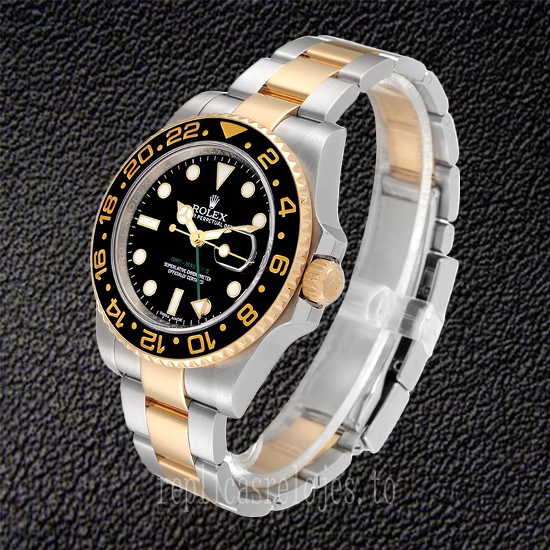 Rolex Gmt Master 40mm De Los Hombres 16713BKSO-1 Pulsera De Ostras - Imagen 3