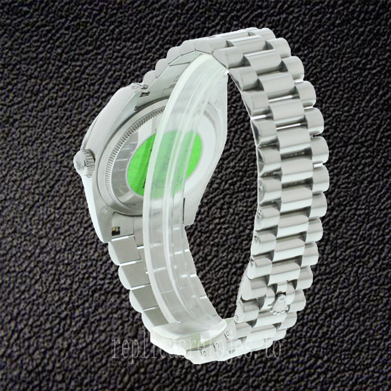 Rolex Day-date m118389-0008 36mm De Los Hombres Tono Plateado - Imagen 4