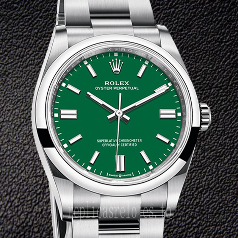 Rolex Oyster Perpetual m126000-0005 36mm Unisexo Tono Plateado