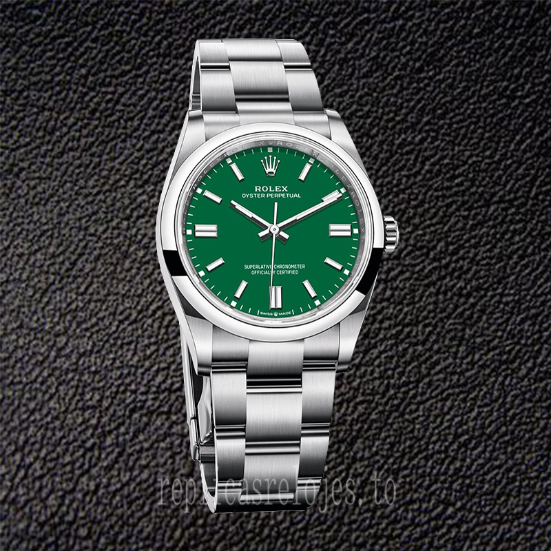 Rolex Oyster Perpetual m126000-0005 36mm Unisexo Tono Plateado - Imagen 2