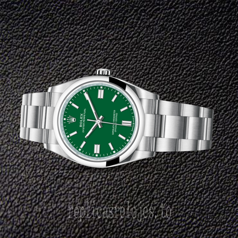 Rolex Oyster Perpetual m126000-0005 36mm Unisexo Tono Plateado - Imagen 3