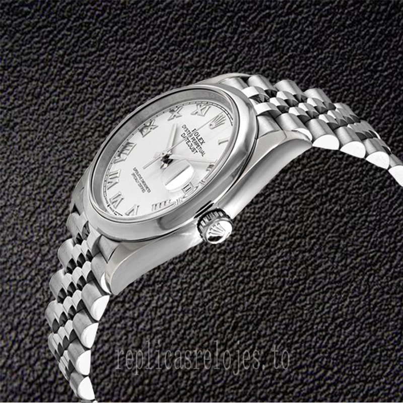 Rolex Datejust 36mm De Los Hombres m126200-0007 Esfera Blanca Automático - Imagen 3