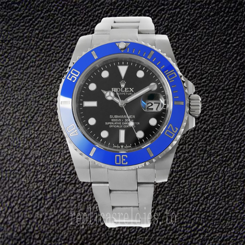 Rolex Submariner De Los Hombres 40mm m126619lb-0003 Tono Plateado - Imagen 2
