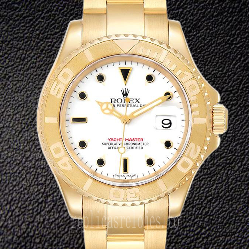 Rolex Yacht-master 16628WSO De Los Hombres 40mm Reloj