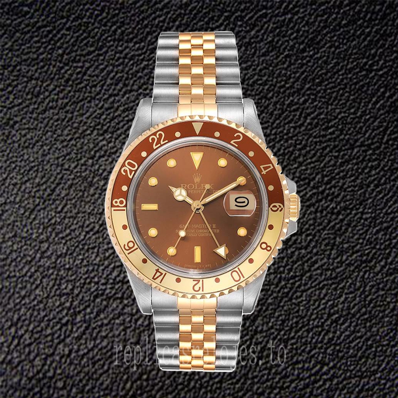 Rolex Gmt Master 16713BNSJ De Los Hombres 40mm Tono Dorado Automático - Imagen 2