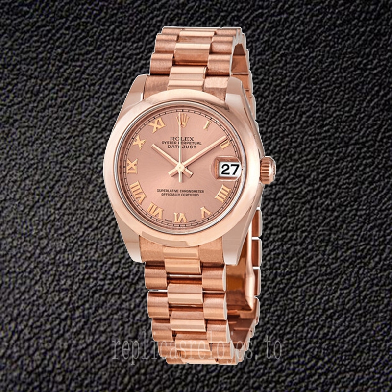 Rolex Datejust 178245RRP Señoras 31mm Presidente Pulsera Esfera De Oro Rosa - Imagen 2