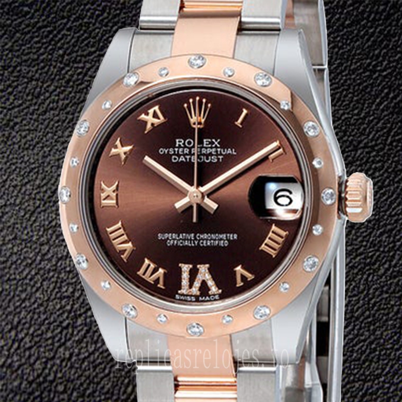 Rolex Datejust Señoras 31mm 178341-72161 Esfera De Chocolate Reloj