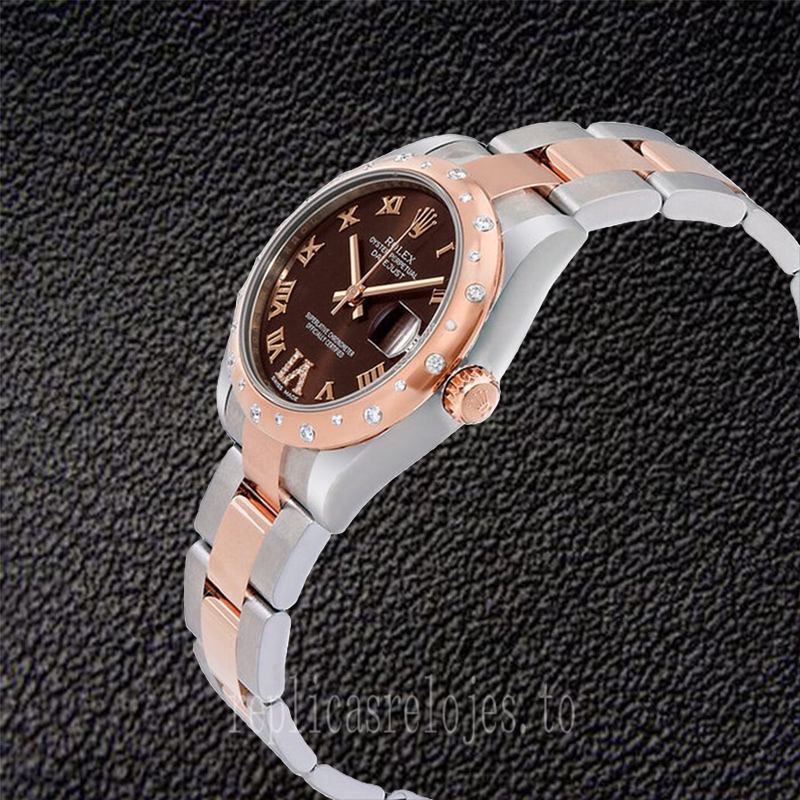 Rolex Datejust Señoras 31mm 178341-72161 Esfera De Chocolate Reloj - Imagen 3