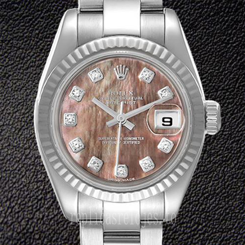 Rolex Datejust 179174 26mm Señoras Pulsera De Ostras