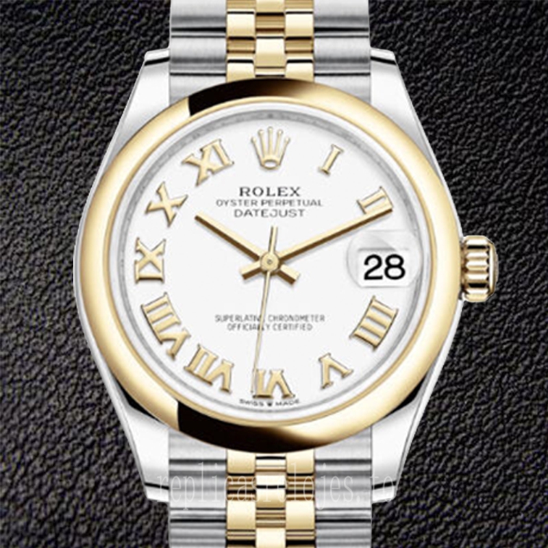 Rolex Datejust Señoras 31mm m278243-0002 Reloj Esfera Blanca