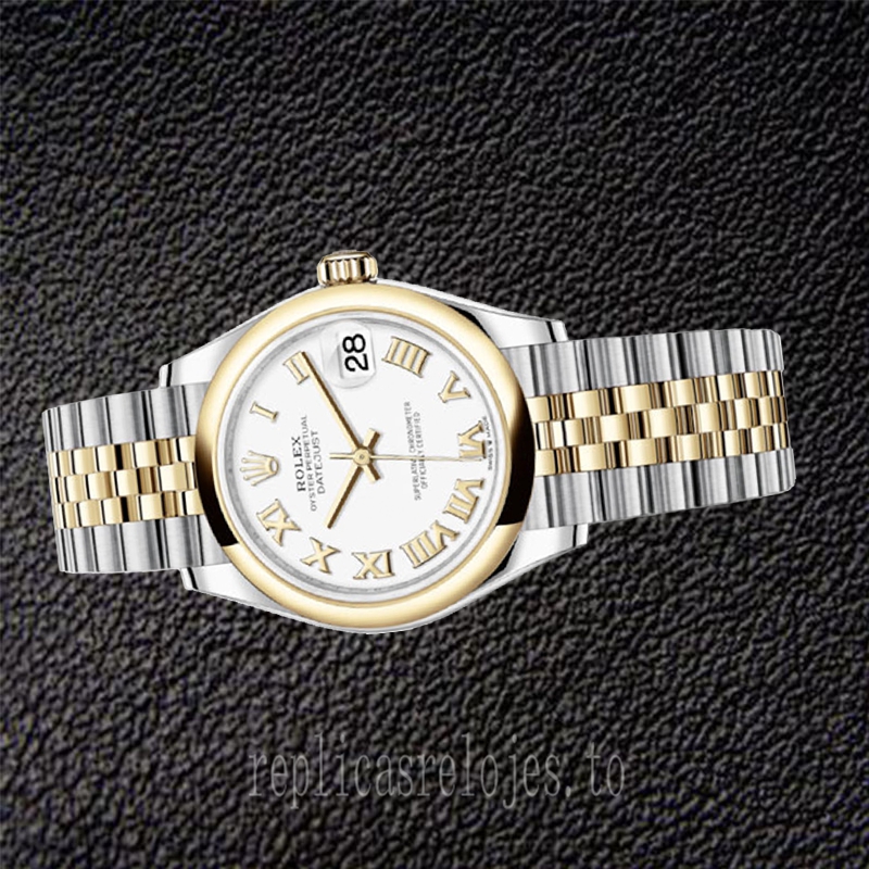 Rolex Datejust Señoras 31mm m278243-0002 Reloj Esfera Blanca - Imagen 3