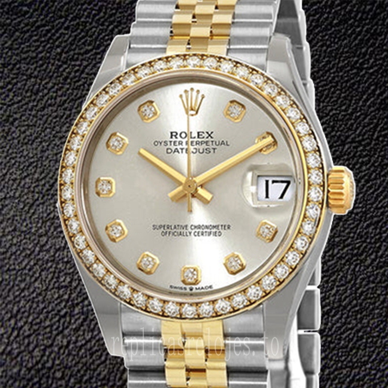 Rolex Datejust m278383rbr-0020 31mm Señoras Pulsera Jubileo