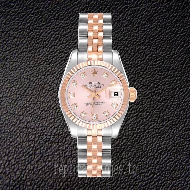 Rolex Datejust 28mm Señoras 279171 Tono Plateado Pulsera Jubileo - Imagen 2