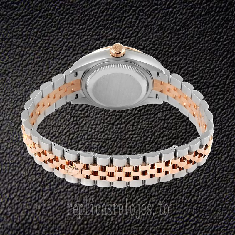 Rolex Datejust 28mm Señoras 279171 Tono Plateado Pulsera Jubileo - Imagen 4