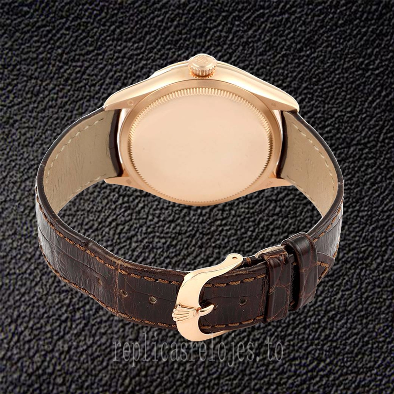 Rolex Cellini m50525-0008 De Los Hombres 39mm Esfera Plateada Reloj - Imagen 4