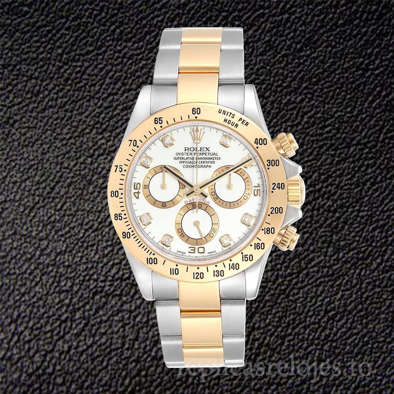 Rolex Daytona De Los Hombres 40mm 116523-78593 Automático Tono Plateado - Imagen 2