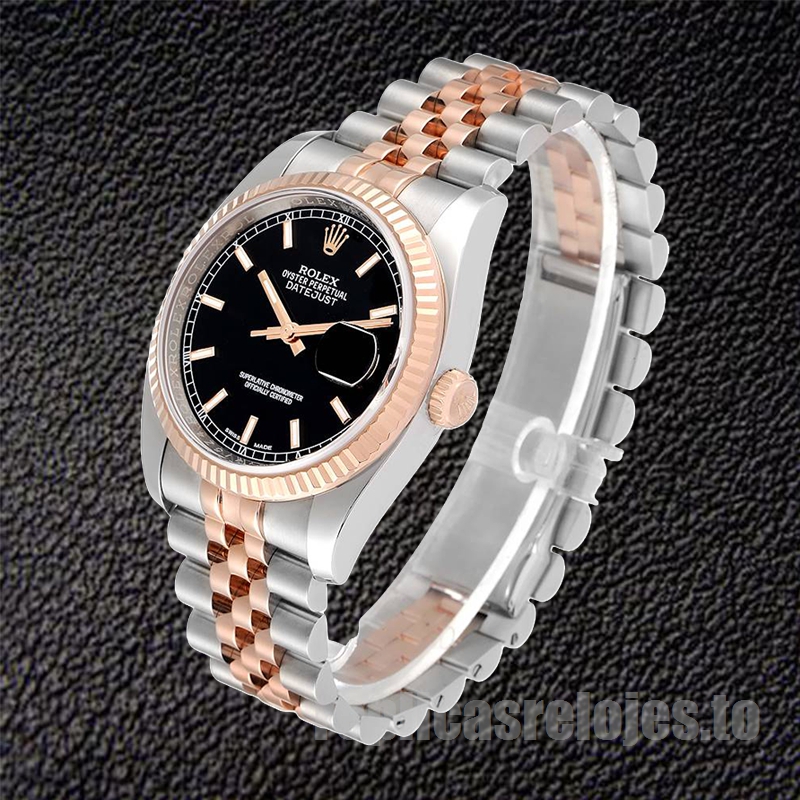 Rolex Datejust 116231 De Los Hombres 36mm Reloj Pulsera Jubileo - Imagen 3