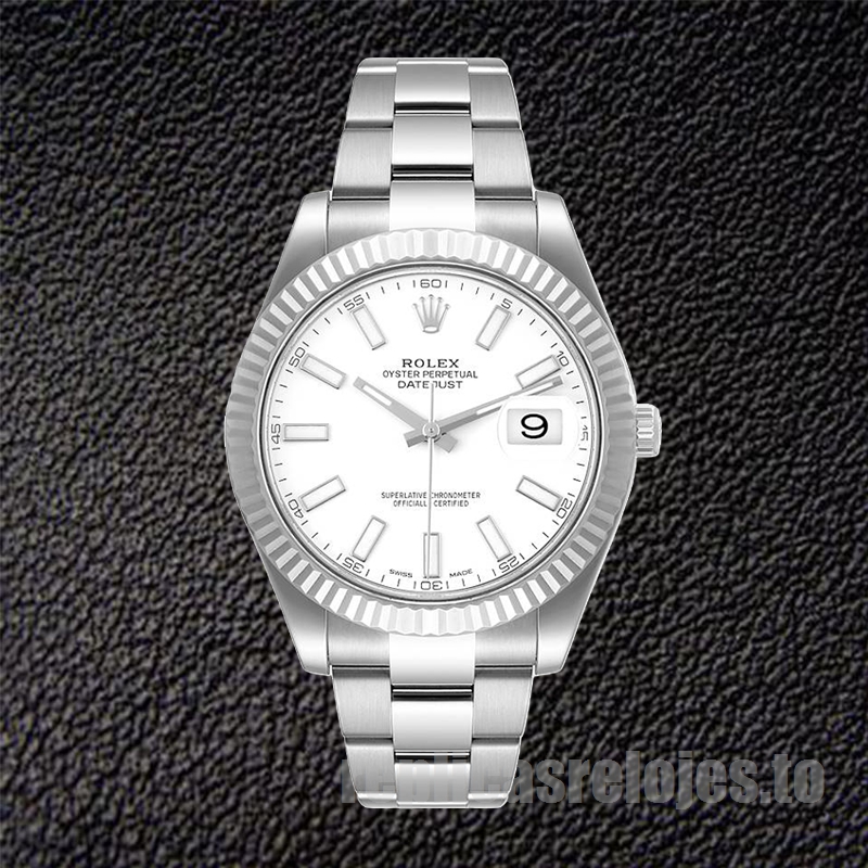 Rolex Datejust De Los Hombres 116334 41mm Tono Plateado - Imagen 2