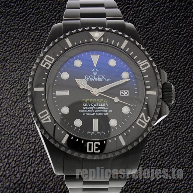 Rolex Deepsea 44mm 116660 De Los Hombres Esfera Azul Automático