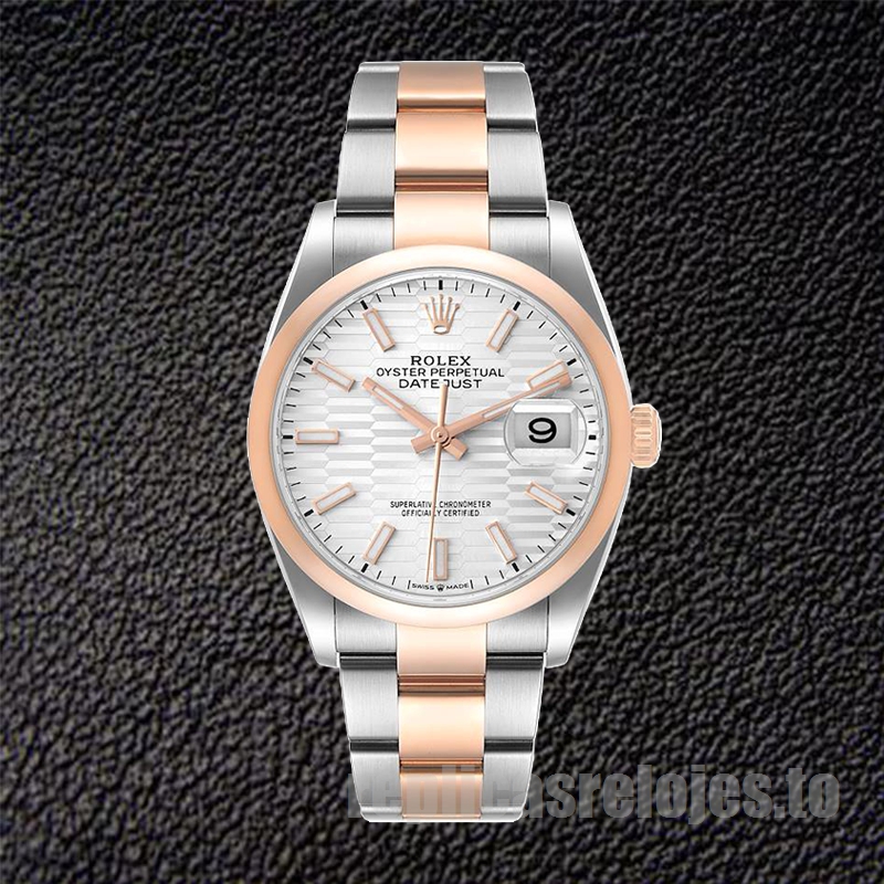 Rolex Datejust 36mm De Los Hombres m126201-0034 Tono Plateado - Imagen 2