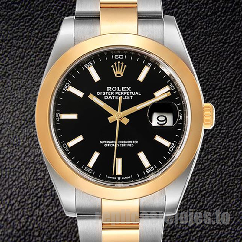 Rolex Datejust De Los Hombres m126303-0013 41mm Pulsera De Ostras