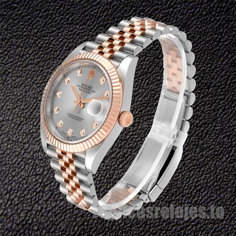 Rolex Datejust 126331 De Los Hombres 41mm Tono Plateado - Imagen 3