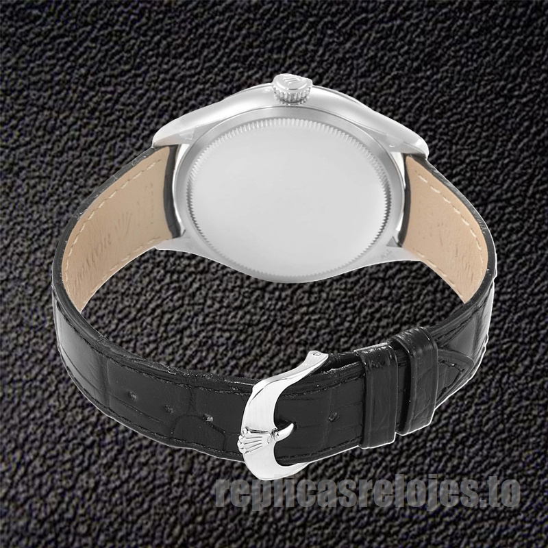Rolex Cellini 39mm m50509-0016 De Los Hombres Esfera Blanca Tono Plateado - Imagen 4