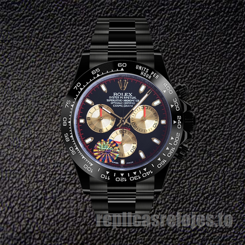 Rolex Daytona 116500 De Los Hombres 40mm Esfera Negra Automático - Imagen 2