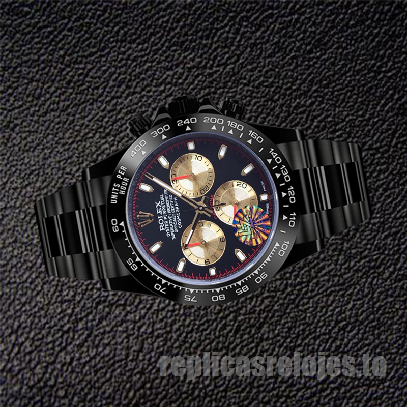 Rolex Daytona 116500 De Los Hombres 40mm Esfera Negra Automático - Imagen 3