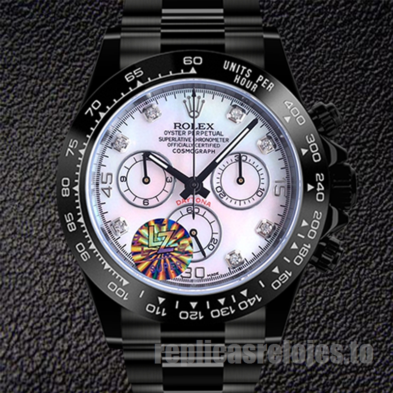 Rolex Daytona 40mm De Los Hombres 116500 Reloj Tono Negro