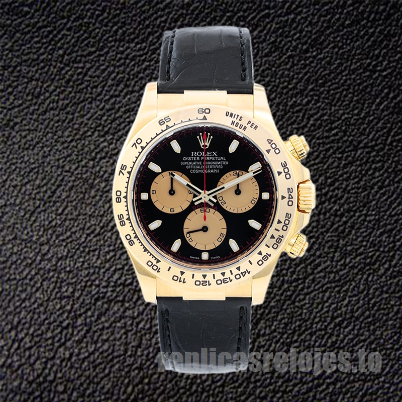 Rolex Daytona De Los Hombres 40mm 116518 Esfera Negra Automático - Imagen 2