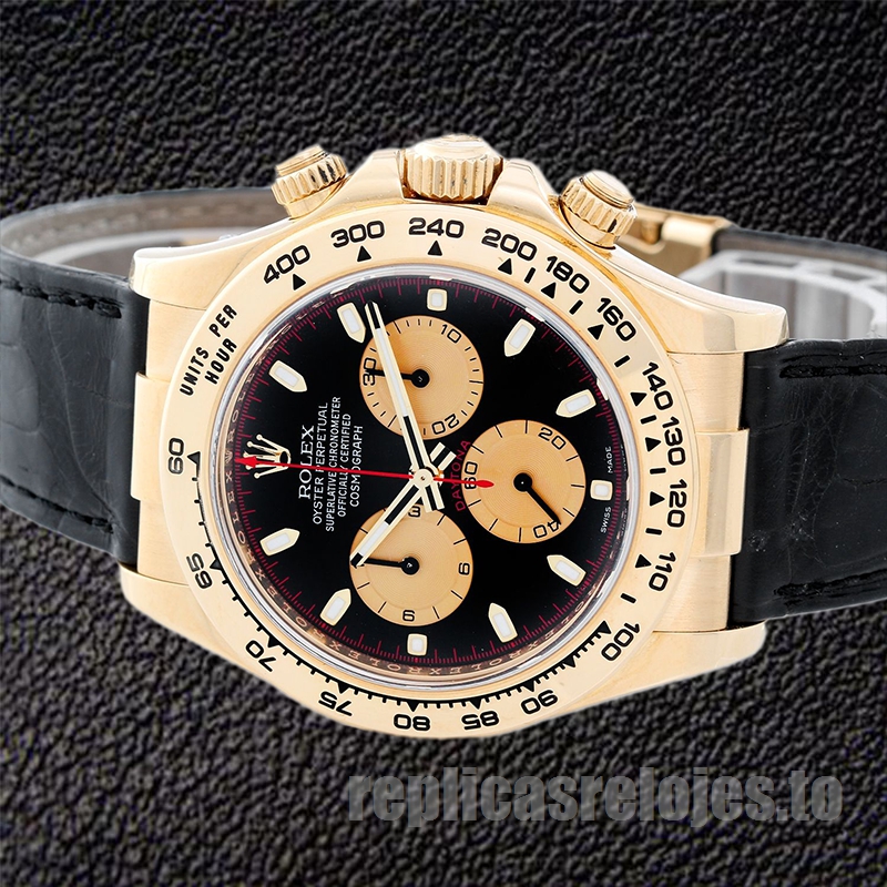 Rolex Daytona De Los Hombres 40mm 116518 Esfera Negra Automático - Imagen 3