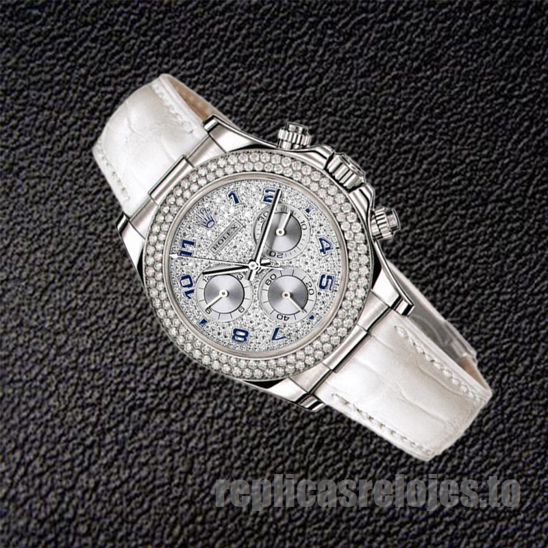 Rolex Daytona 40mm 116589 De Los Hombres Correa De Cuero - Imagen 3