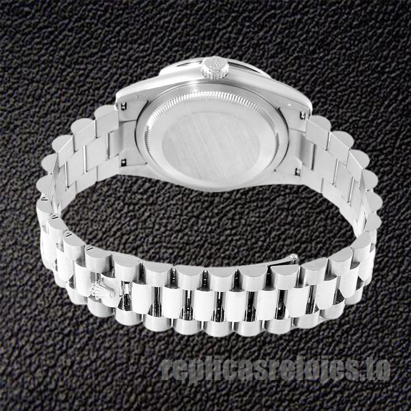Rolex Day-Date De Los Hombres 118206-0041 36mm Automático Tono Plateado - Imagen 4