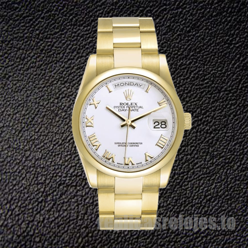 Rolex Day-Date De Los Hombres 118208-73208 36mm Reloj - Imagen 2