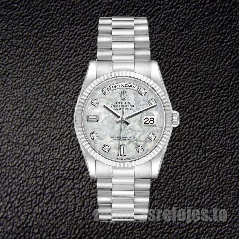 Rolex Day-Date 36mm De Los Hombres 118239-0080 Reloj Presidente Pulsera - Imagen 2
