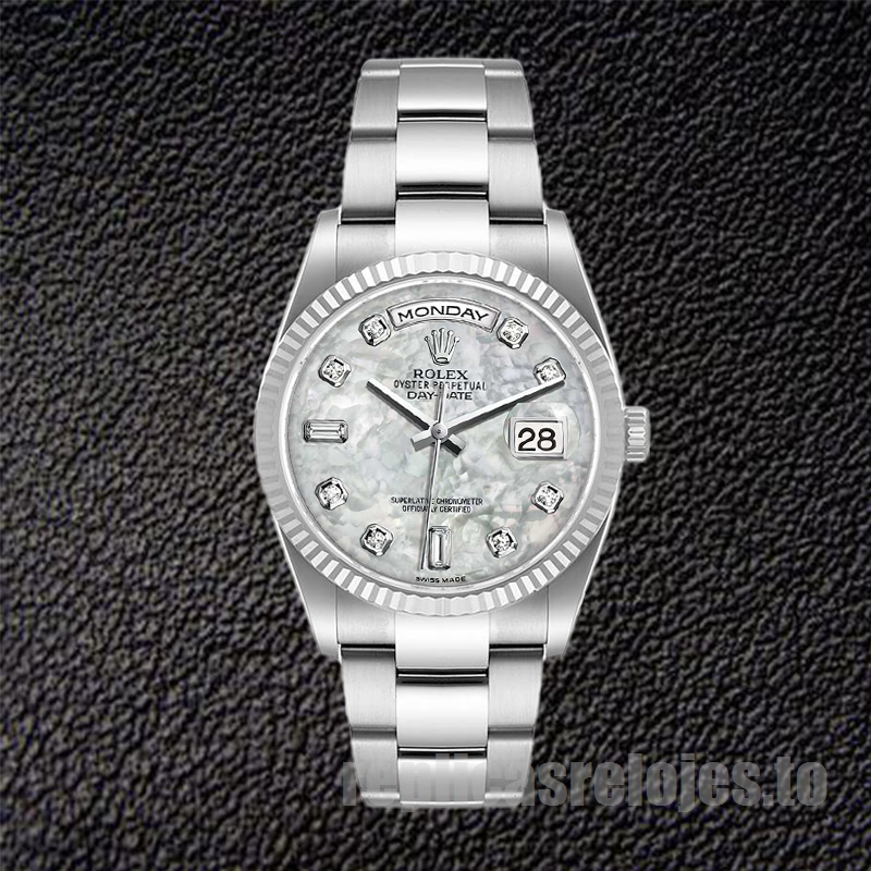 Rolex Day-Date 36mm De Los Hombres 118239-0080 Reloj Presidente Pulsera - Imagen 5